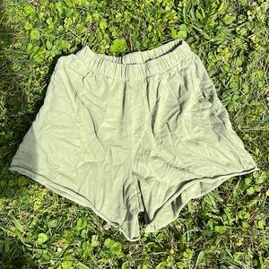 aerie xs sweat shorts